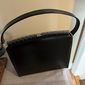 Italian leather vintage bag excellent condition; interior/exterior immaculate